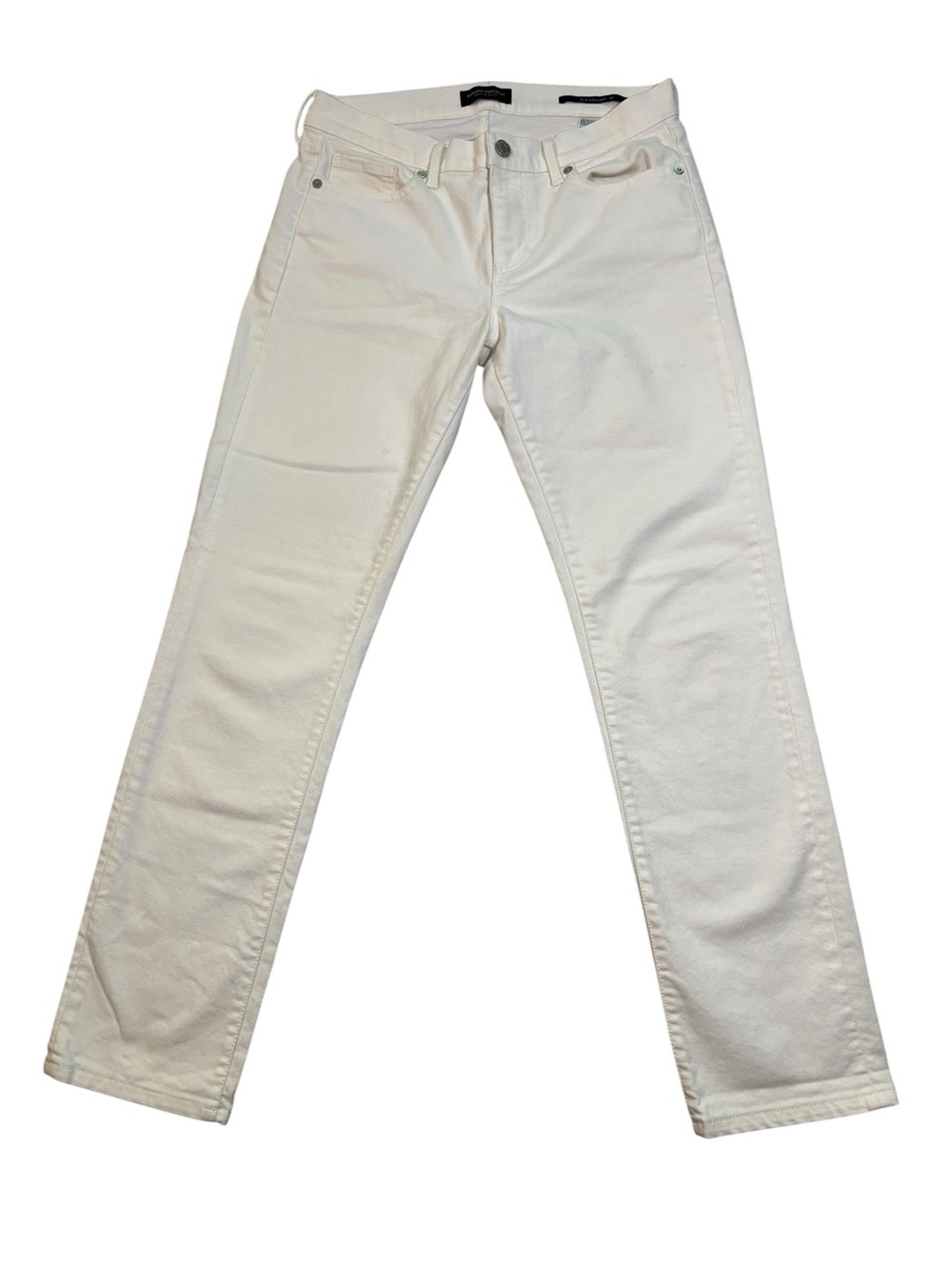 Banana Republic Jeans, Slim Straight, White, Waist 28, 28x29